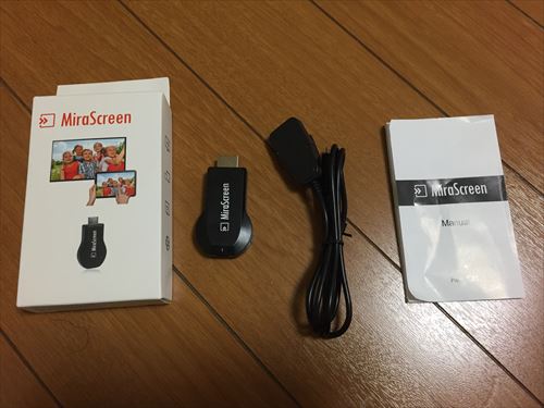 おそらく最安！MiraScreenでiPhone6(スマホ)の映像をTVに無線で飛ばしてみた！